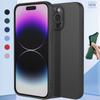 Гибкий жидкий силиконовый чехол для iPhone SE 2024 15 14 13 Pro Max 13Mini, защитный чехол-бампер Fundas Coque Shell Capa