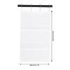 Bathroom Over the Door Hanging Mesh Pockets Storage Bag Holder with Hooks