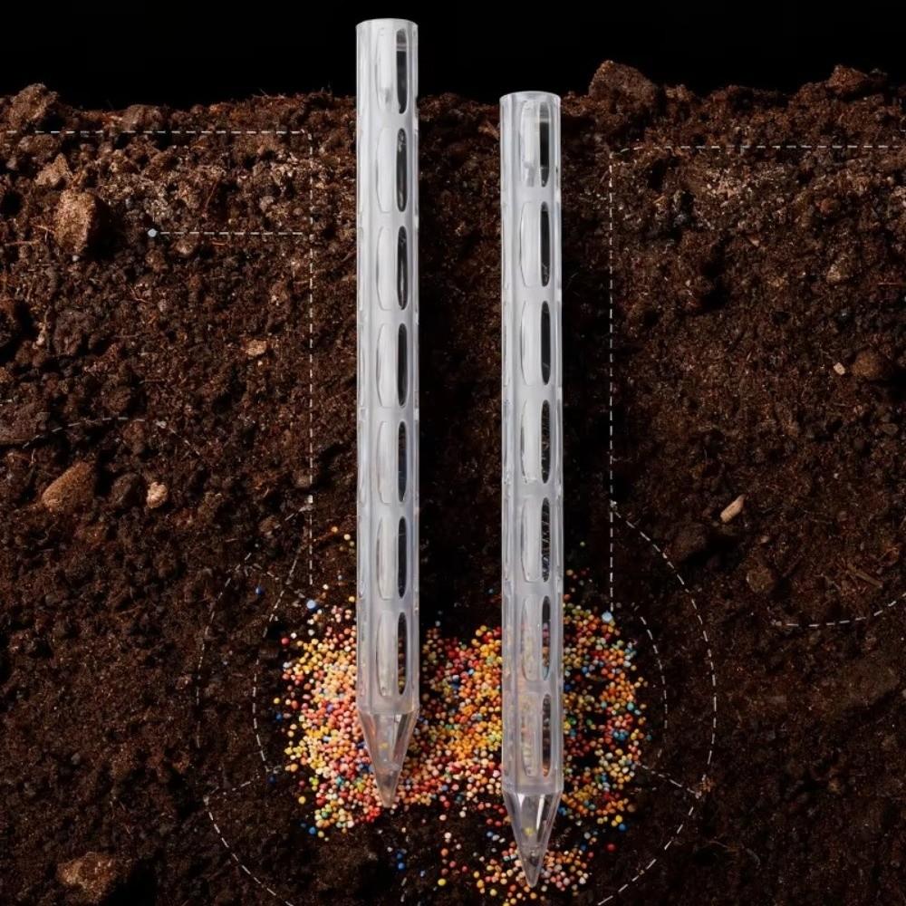 10PCS Plastic Plant Drainage Pipes Transparent Plant Root Ventilation  Potted Plants
