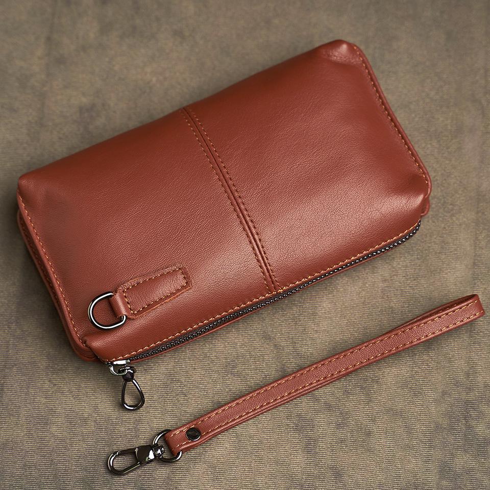 Натуральная кожа, повседневный мужской клатч, кошелек для телефона, мини-кошельки для монет, держатель для кредитных карт, черные деловые маленькие сумки для денег