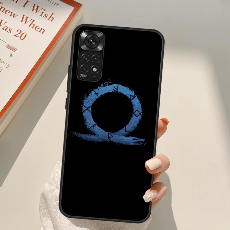 Чехол Kratos God of War для Xiaomi Redmi Note 11 Pro 8 9 11S 10S 9S Note 10 Pro Чехол для Redmi 10 10C 9A 9C