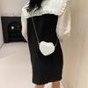 Chic Heart-shaped Crossbody Bag For Women Cute Small Trendy Everyday Purse