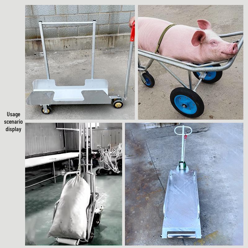 Electric Pig Transport Vehicle for Farms: Efficient Dead Pig Collection & Disposal Trailer