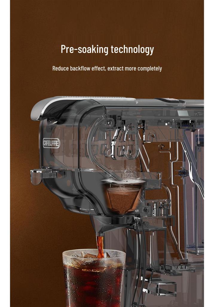 Портативная капсульная кофемашина CAFELFFE для дома, офиса и коммерческого использования