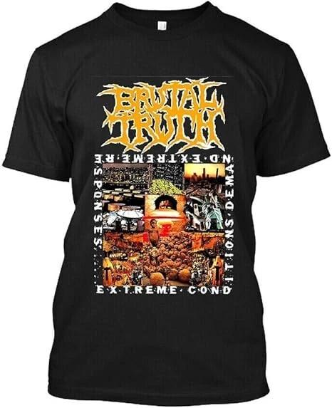 Brutal Truth American Grindcore Heavy Metal Band Music T-Shirt S-4XL IM0438