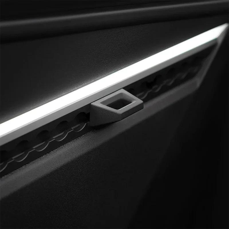 Rear Bucket Rail Hook for Tesla Cybertruck 2025 Car Track Combination Equipment Rear Bucket Multifunctional Track Accessories