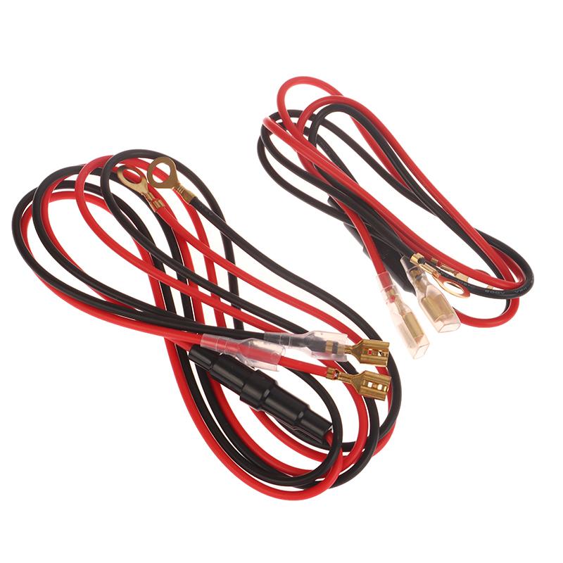 Кабель USB-зарядного устройства 60/100/150 см, жгут проводов прикуривателя с предохранителем 10 А для ремонта автомобиля, морского мотоцикла, квадроцикла, автофургона