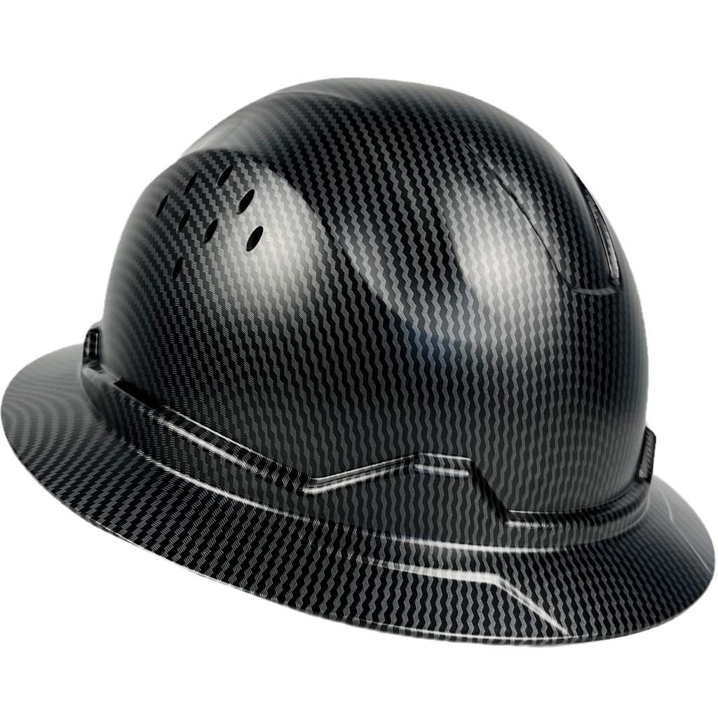 New Type Full Brim Hard Hat For Engineer Industrial Construction Safety Helmet Hard Hat Suspension HDPE 6 Point Adjustable