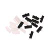 10Pcs/Lot For Display Port Protective Cover Rubber Covers Dust Cap For Computer