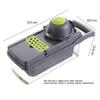 Multi functional vegetable slicer 16 in 1, fruit and ingredient slicer, vegetable slicer, dice cutter, kitchen accessory.