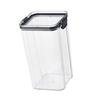 1300ml Dry Food Storage Container Square Cereal Container Food Storage Canister  Kitchen