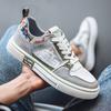 Light luxury summer men's low-top men's shoes student mesh breathable casual niche shoes live sports small whiteboard shoes