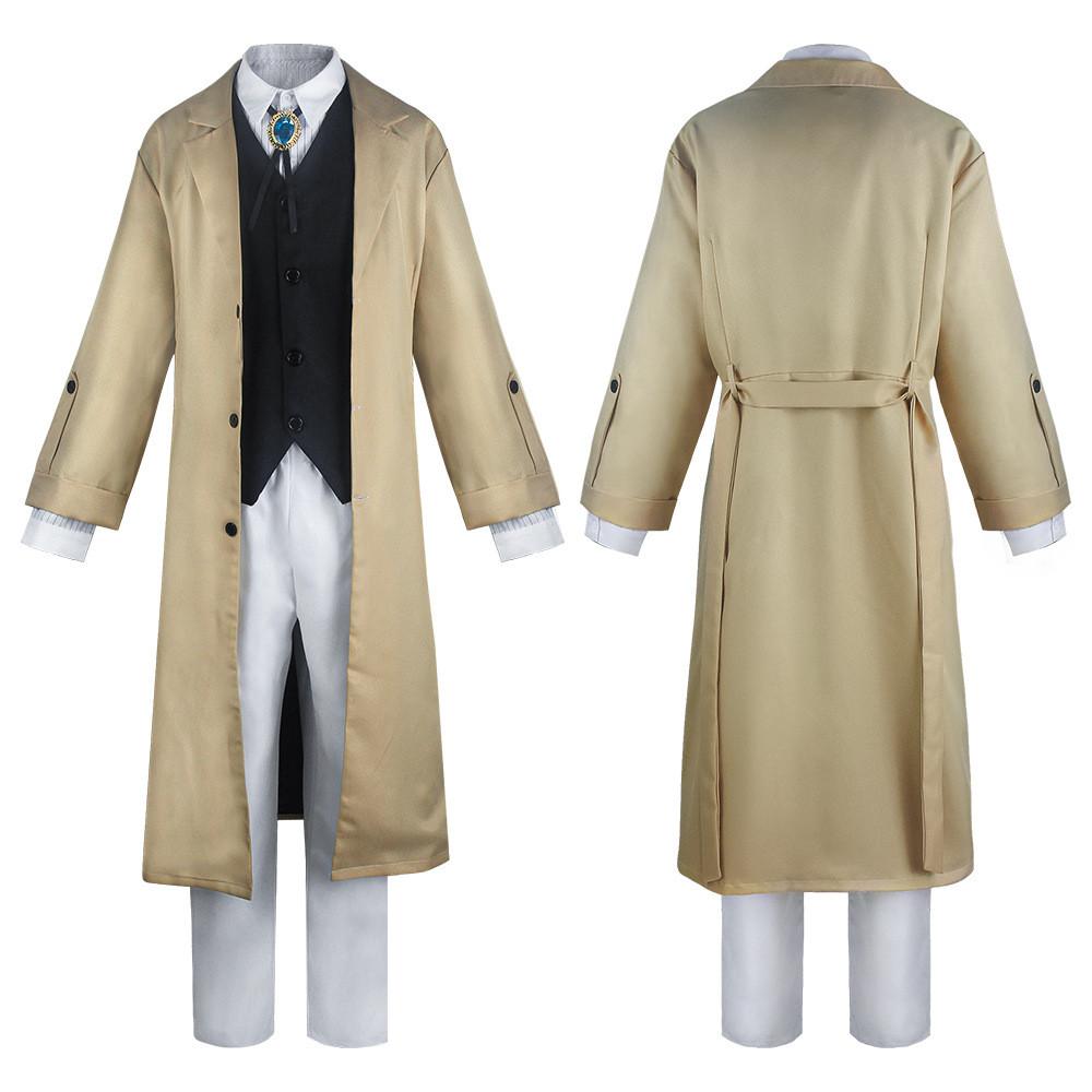 Косплей-костюм «Bungo Stray Dogs» с аксессуарами для аниме-конвенций