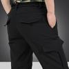 Men's Winter Thick Fleece Warm Stretch Cargo Pants Military SoftShell Waterproof Casual Pants Tactical Trousers Plus Size 4XL