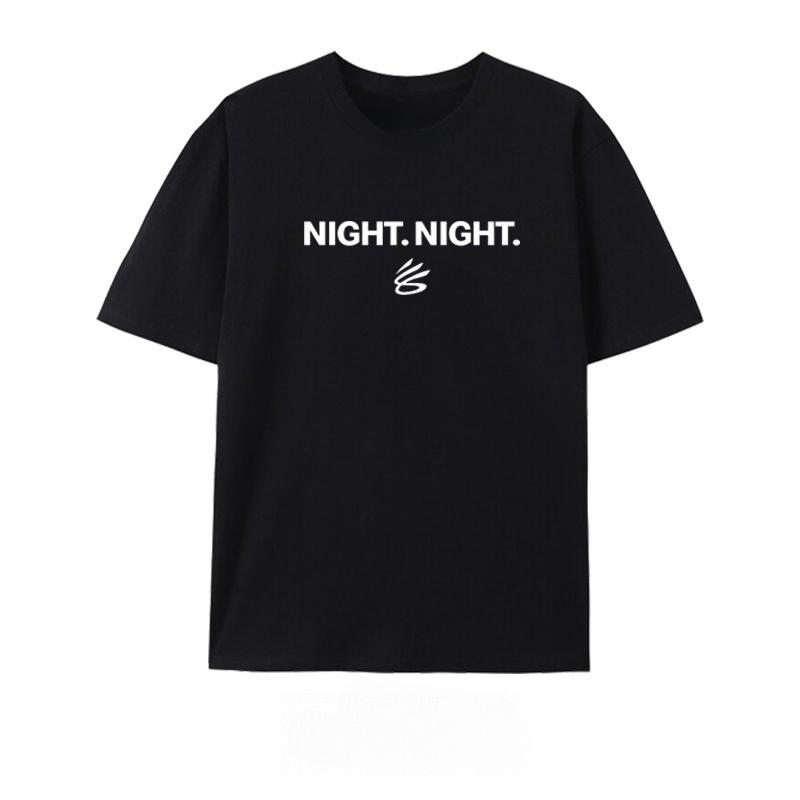 Warriors Curry T-shirt Loose Short-sleeved Sweater I Can Do Al China Line Top Men's Basketball Training Clothes