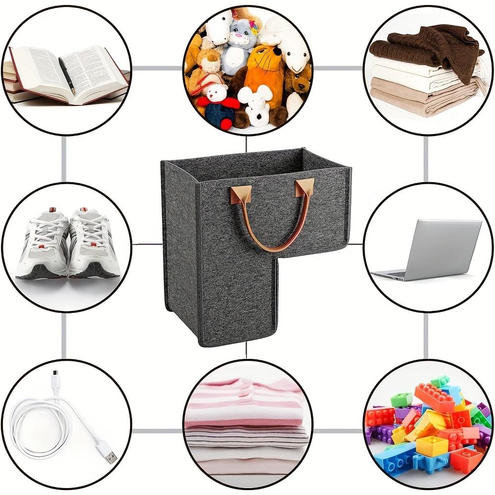 Корзина для белья,Многофункциональное решение для хранения, Складная конструкция со смотровым окном, Корзина для полки, Корзины для белья,Легко складывается