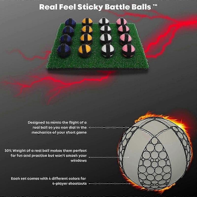Набор для игры в гольф в помещении с ковриком для отбивания для семейных вечеринок, забавные спортивные игрушки для детей и взрослых