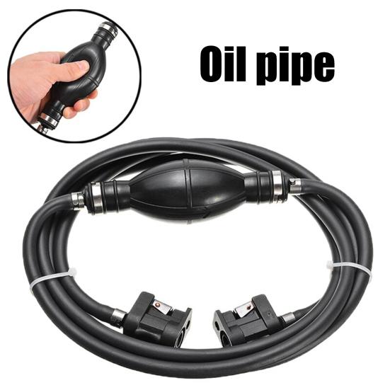 Fuel Line Hose Hand Squeeze Excellent Seal Property Stable Performance Deliver Fuel with Rubber Pump Fuel Gas Hose Line Assembly for Boats