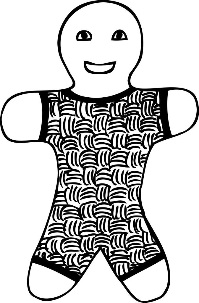 Printtoo Пряничный человечек шаблон квадратный деревянный резиновый штамп карты бумажный блок-2 x 2