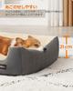FEANDREA Dog All Pet Small and Medium Cushion with Cool and Warm Side 70x55x21cm PGW003G01 Bed, Washable, Fluffy, Seasons, Bed, Non-Slip, Beautiful,