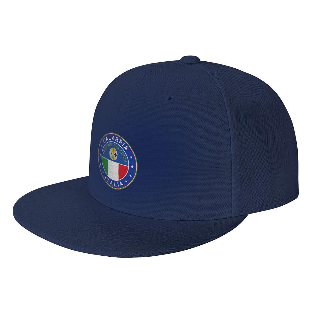 Fashion Calabria Italy Flat Brim Sun Hat  Trendy Matching Sports Visors