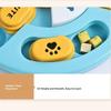 Interactive Dog Puzzle Toy Rotating Pet Leakage Tray Funny Pet Slow Food Bowl  Sniffing Hiding Food