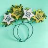 Festive Five-Pointed Star Headband – Colorful Gold & Silver for Christmas & New Year Celebrations