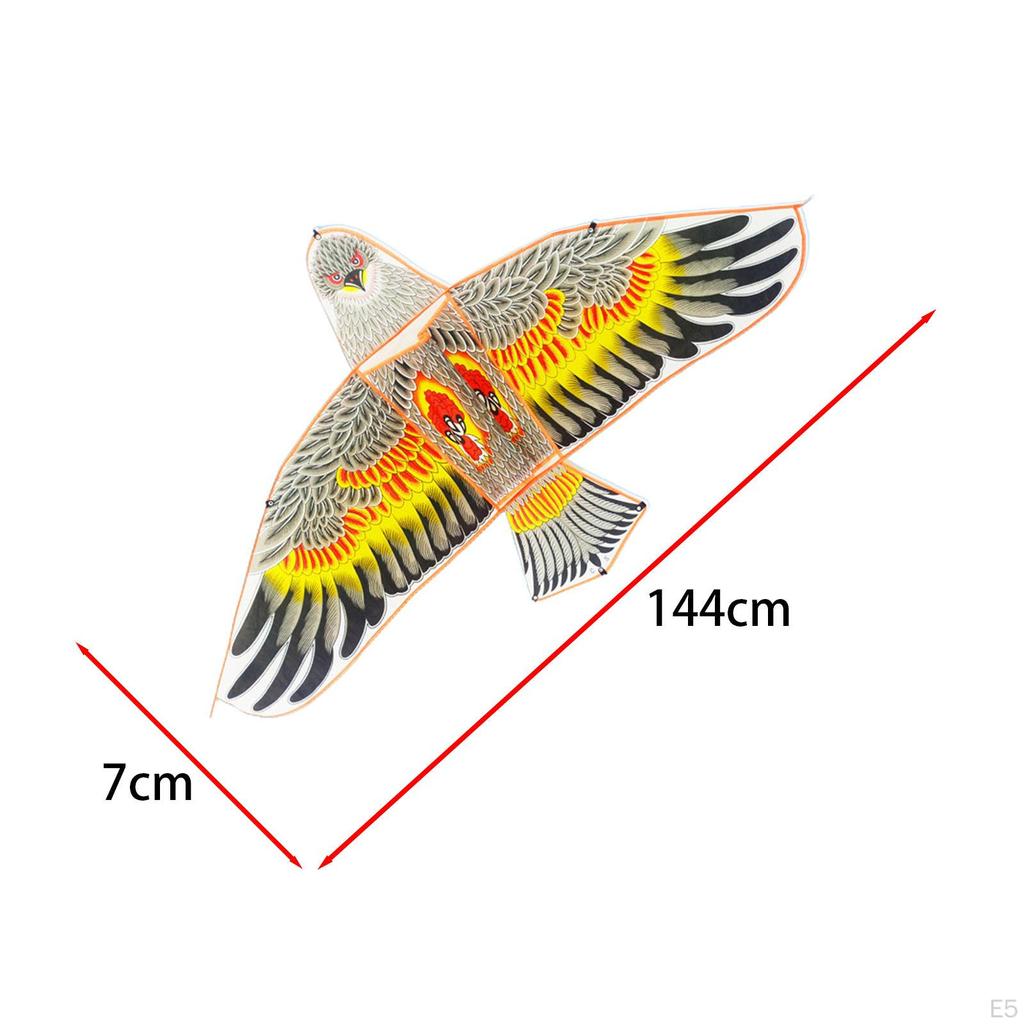 Eagle Kite Decoy Однолинейные игры Игрушечные животные Птица для пляжной поездки для мальчиков и девочек на открытом воздухе