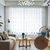 Минималистичные шторы, летняя полупрозрачная защита от насекомых, оконная ширма для спальни, гостиной, балкона, солнцезащитная, прочные шторы