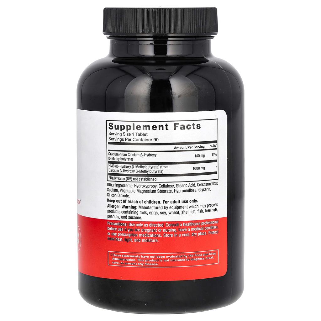 Force Factor HMB, 1,000mg, 90 Tablets