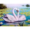 DIY 5D Diamond Painting White Swan Animal Diamond Mosaic Cross Stitch Kit Diamond Embroidery Wall Home Decoration Art