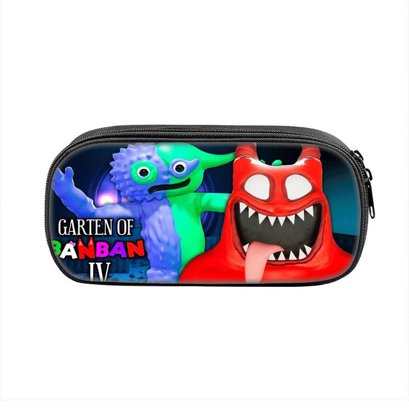 Garten Of Banban Pencil Case With Nylon Material For Students And School Supplies