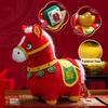 Horse Doll 2026 Chinese New Year Zodiac Horse Doll Plush Toy Multiple Sizes Red Auspicious Blessings Fortune Doll