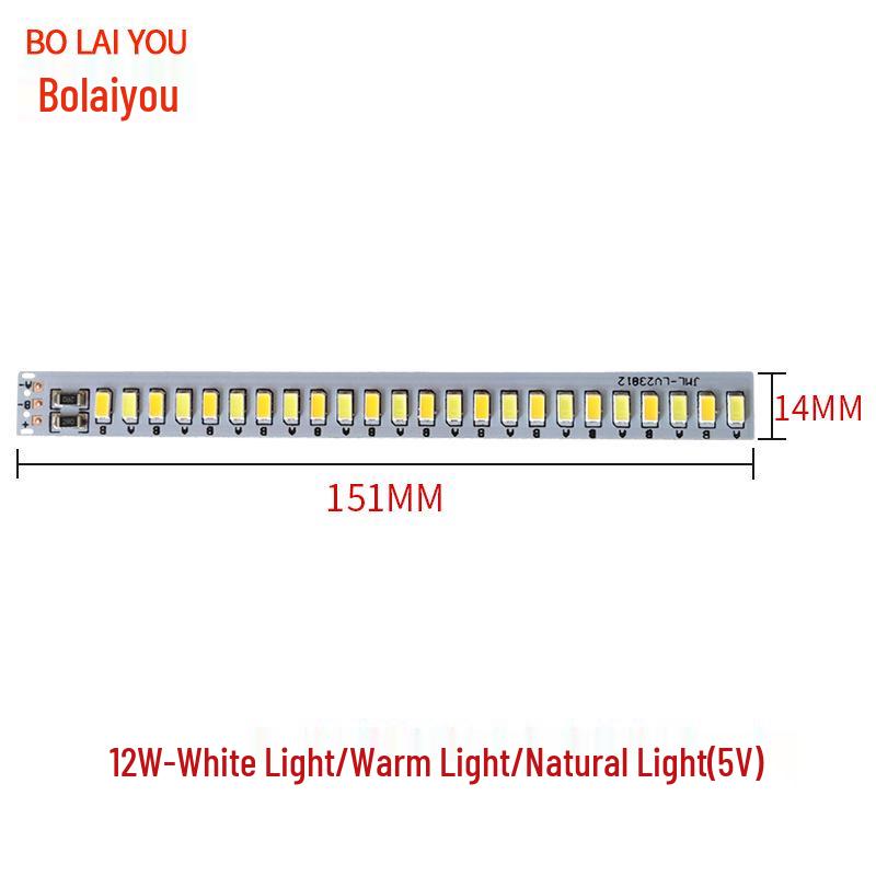 Светодиодная плата 5730 SMD, двухцветная/одноцветная, 3В-5В (1 Вт - 30 Вт)