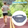 Unisex Waist Bag Adjustable Elastic Strap Zipper Closure Large Capacity Lightweight Outdoor Sports Fanny Pack Stall Owner Purse Outdoor Chest Bag