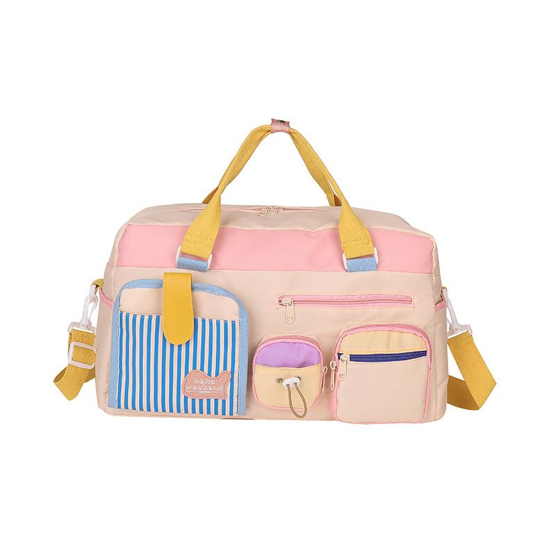 Travel Bag Large Capacity Female Travel Cute Handheld Travel Luggage Bag Dry Wet Separation Sports Gym Bag