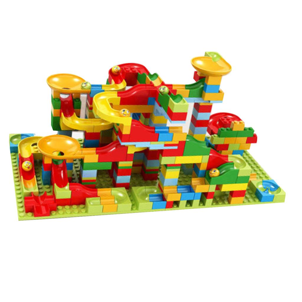 Slide Block Toy 336 Particles Plastic DIY Early Education Teaching Kids Gift For Boy Girl 3‑6 Years