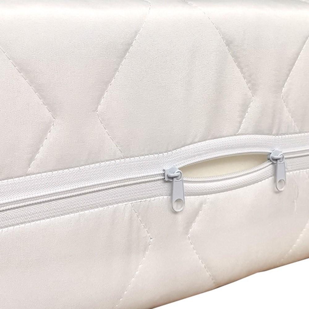 Quilted mattress cover 90x180x18cm