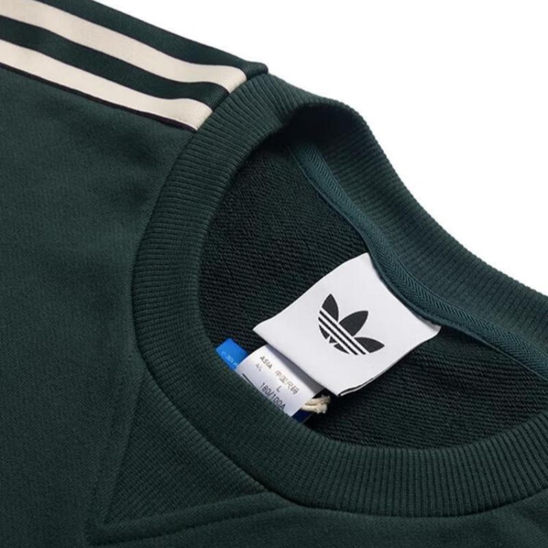 adidas Оригинальная Повседневная Мода Тренировочный Уличный Пуловер Свободная Толстовка Мужская толстовка JM9454