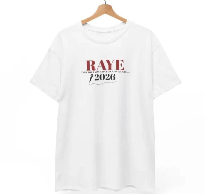 Raye Tour TShirt, Unisex Tee, Concert Merch, Music Lover Gift
