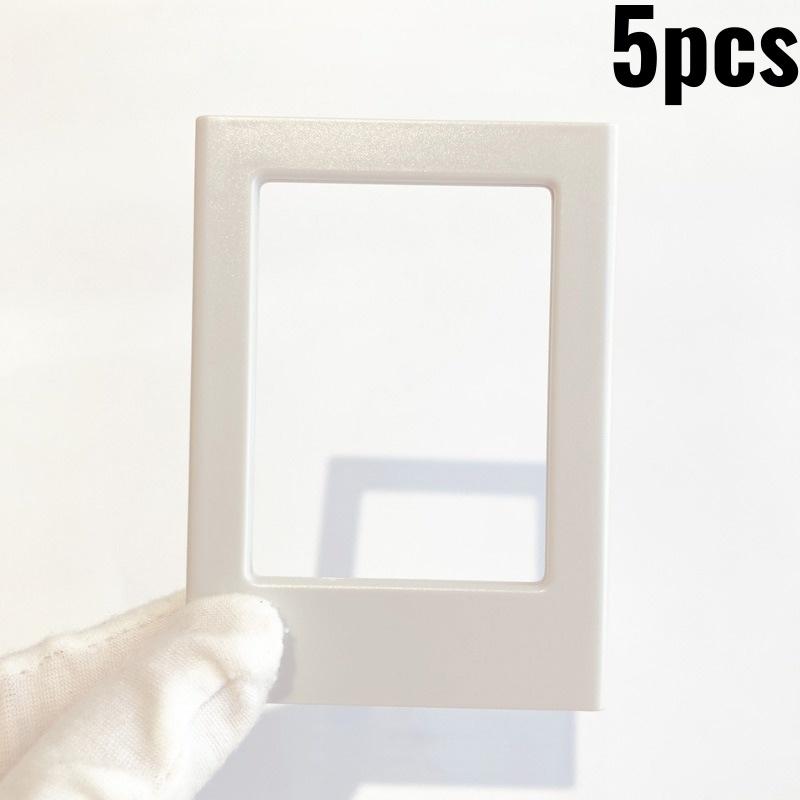 3 Inch Magnetic Photo Frames for Fujifilm Instax Mini Film Papers Double Sided Fridge Picture Frame Magnets Artwork Frames