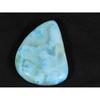 25X36MM Natural Blue Larimar Fancy Shape Cabochon Loose Gemstone 53Cts. LR-40