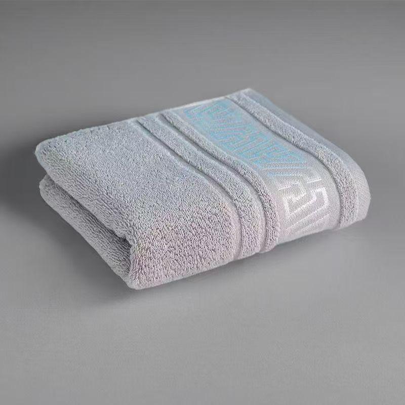 Геометрическое яркое банное полотенце из шелка и хлопка - Мягкое, утолщенное полотенце для лица и тела для дома, отеля или супермаркета