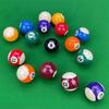 16 шт. мини-бильярдных шаров 32 мм/38 мм, набор детских шаров из смолы, аксессуары для бильярдного стола для игровых комнат, баров