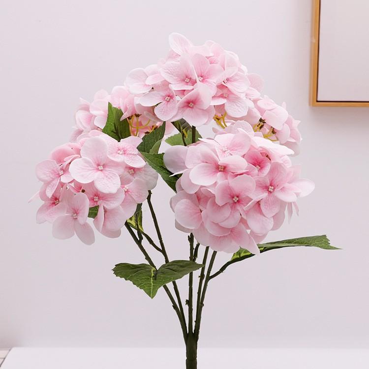 Simulation of Japanese hydrangea indoor flower arrangement wedding photography decoration props