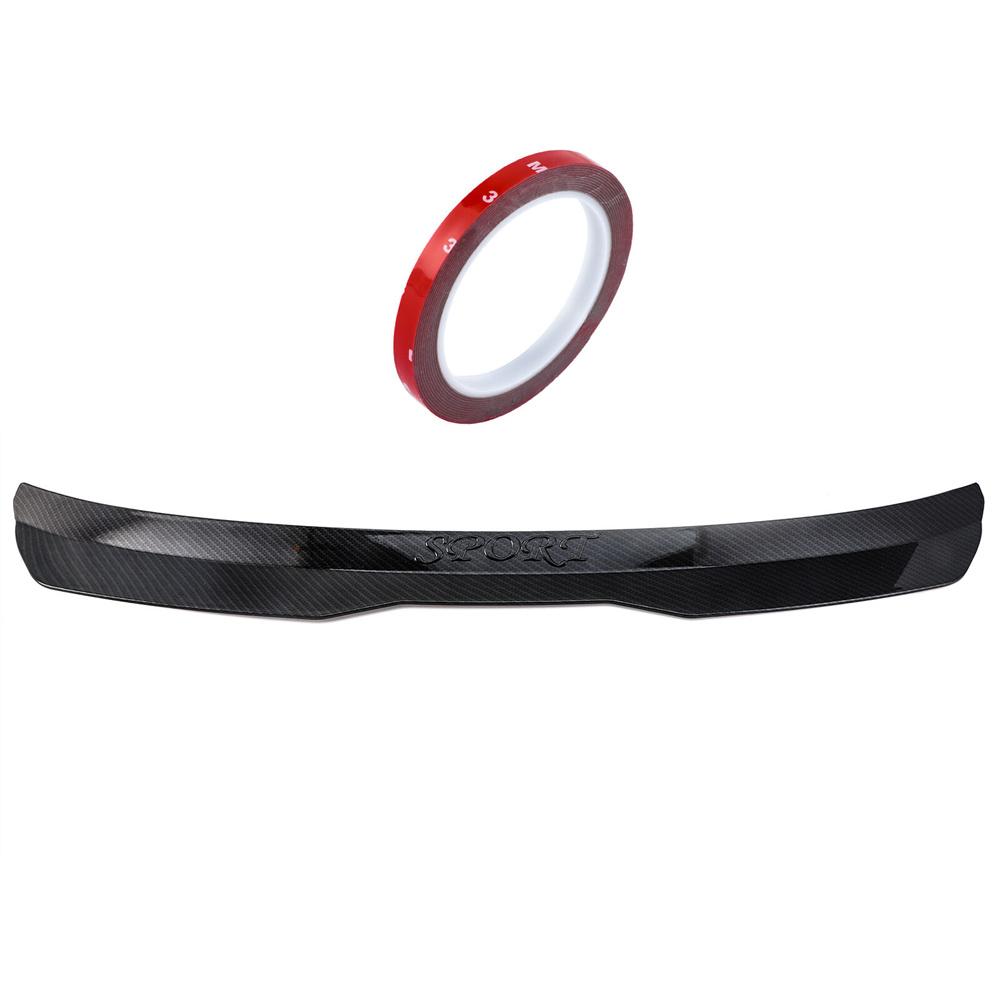 Задний спойлер на крышу хэтчбека, универсальный автомобильный спойлер, задний спойлер на крышу, крыло, декоративные полосы из АБС-пластика, подходят для хэтчбека