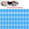 100Pcs Abs Stimulator Gel Pads Replacement Gel Stickers Hydrogel For EMS Muscle Training Massager ABS Abdominal Trainer