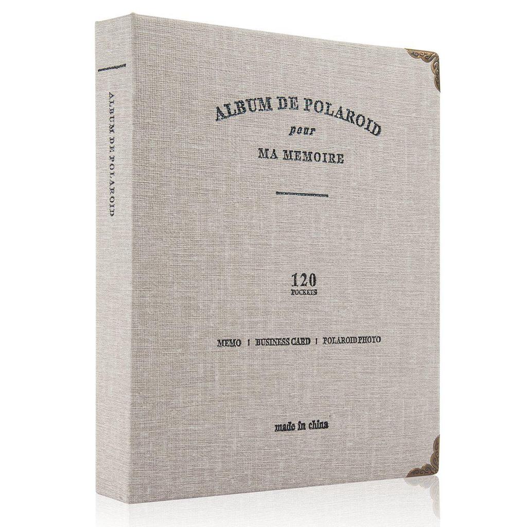 Мини-пленка с 120 карманами, фотоальбом для Polaroid, Fujifilm Instax Mini 9, 8, фотопленка, бумажная книга