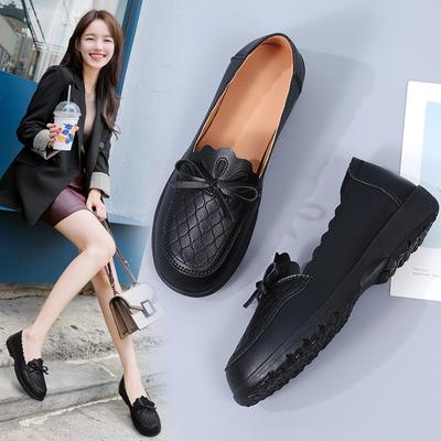 Женские балетки Повседневная женская обувь Мокасины Обувь Женская обувь Слипоны Балетки Черная женская обувь Большой размер 41