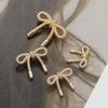 Fine Edged Hollow Bow Metal Button Knitted Sweater Floral DIY Accessory Suit Alloy Button